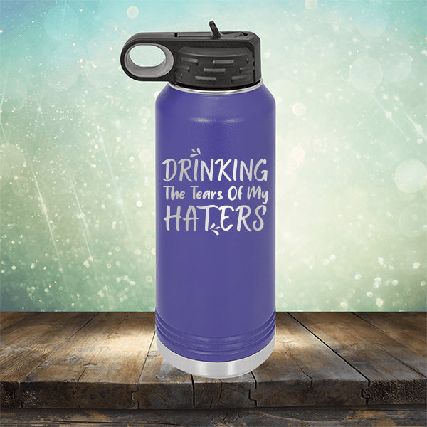 Drinking The Tears Of My Haters - Laser Etched Tumbler Mug
