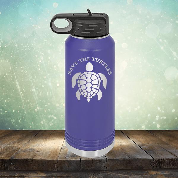 Save The Turtles - Laser Etched Tumbler Mug