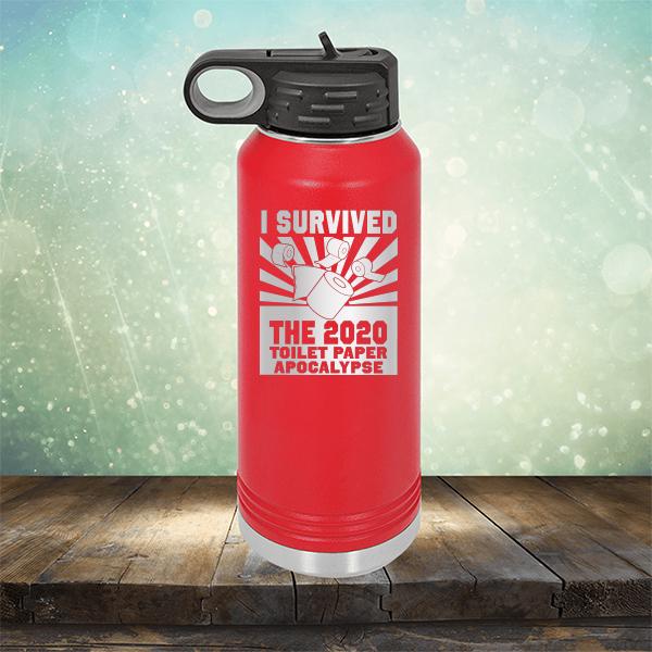 I Survived 2020 Toilet Paper Apocalypse - Laser Etched Tumbler Mug