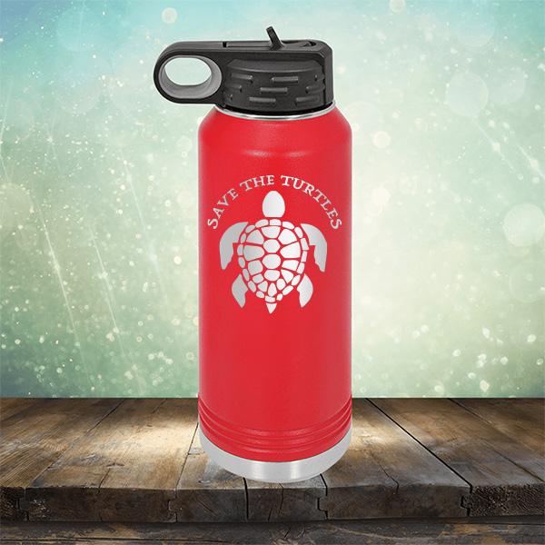 Save The Turtles - Laser Etched Tumbler Mug