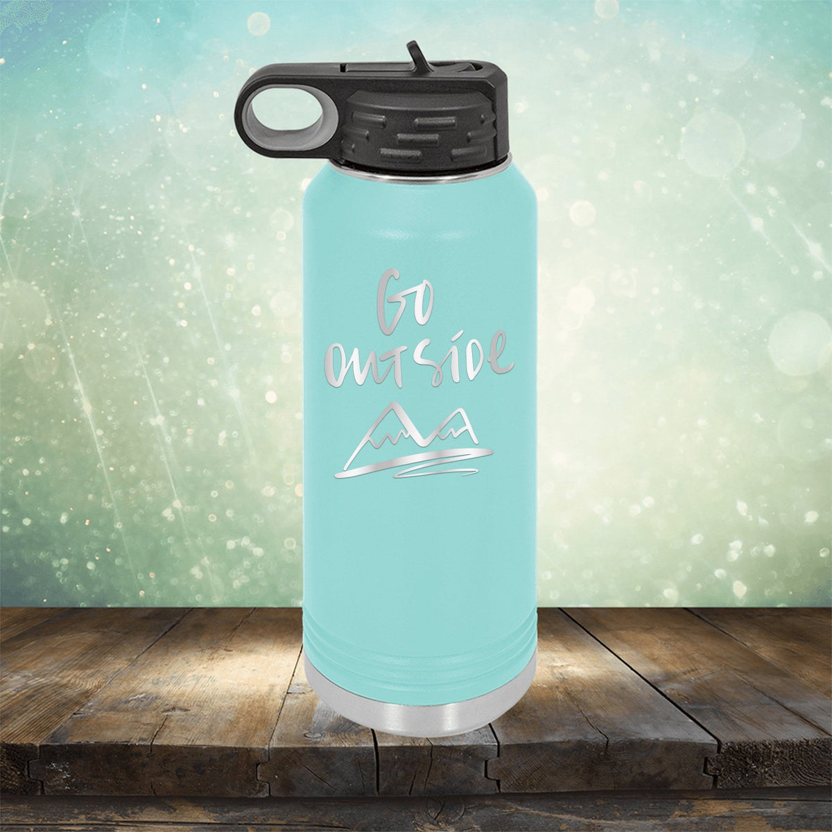 Go Outside - Laser Etched Tumbler Mug