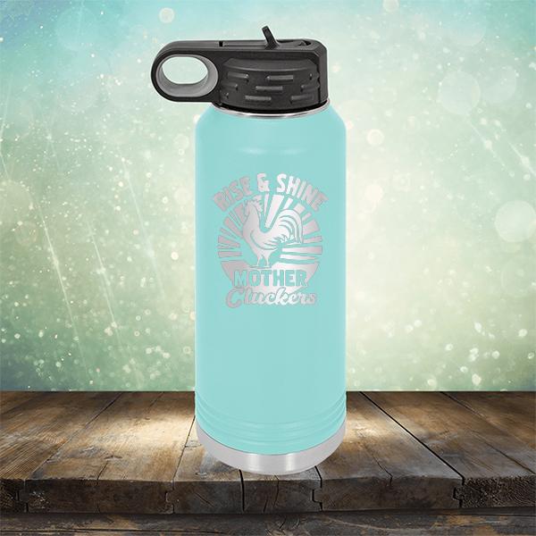 Rise &amp; Shine Mother Cluckers - Laser Etched Tumbler Mug