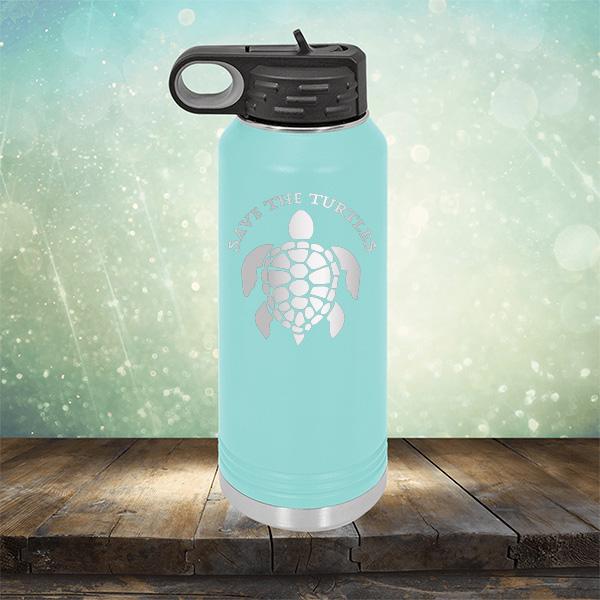 Save The Turtles - Laser Etched Tumbler Mug