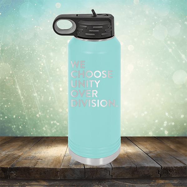 We Choose Unity Over Division - Laser Etched Tumbler Mug