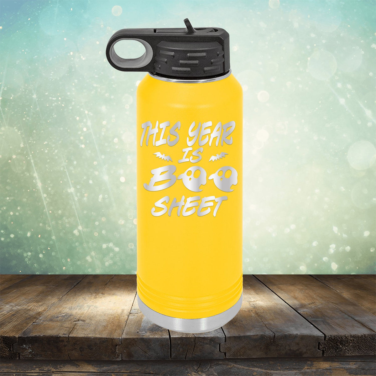 This Year is Boo Sheet - Laser Etched Tumbler Mug