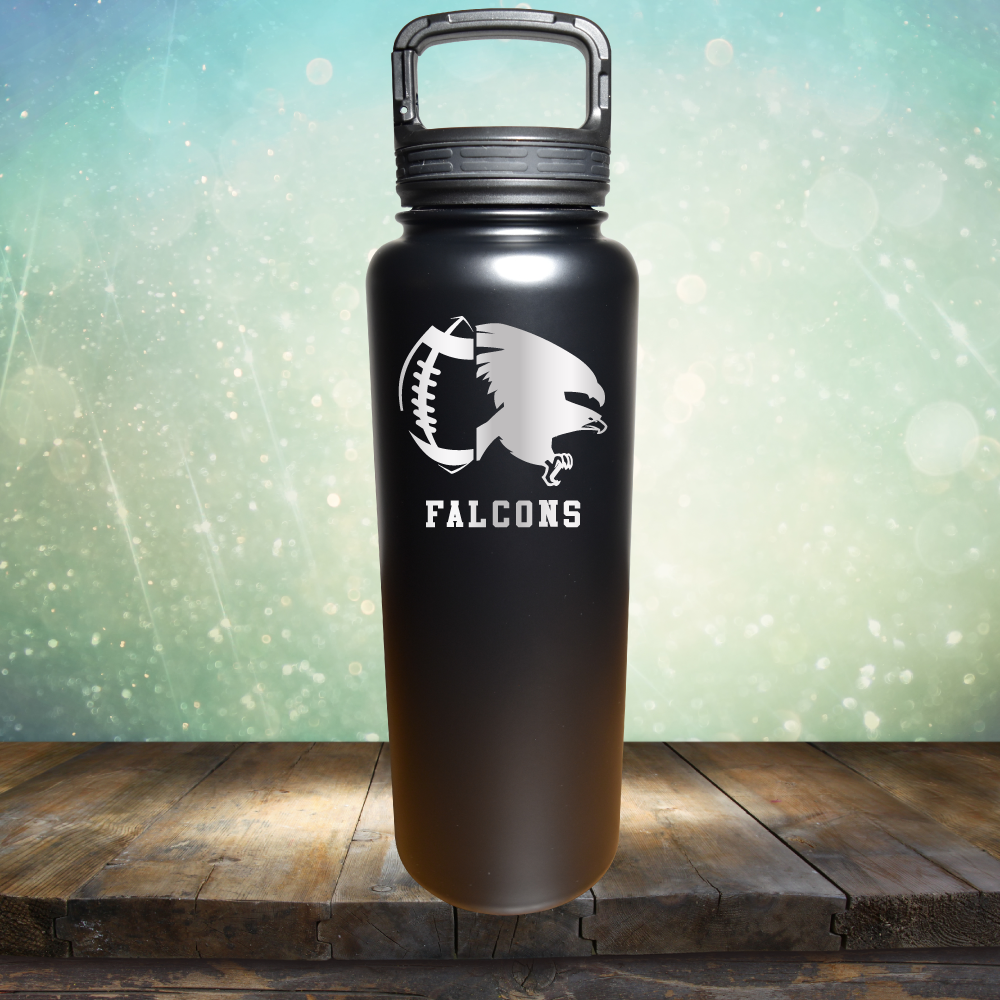 Falcons Football - Laser Etched Tumbler Mug