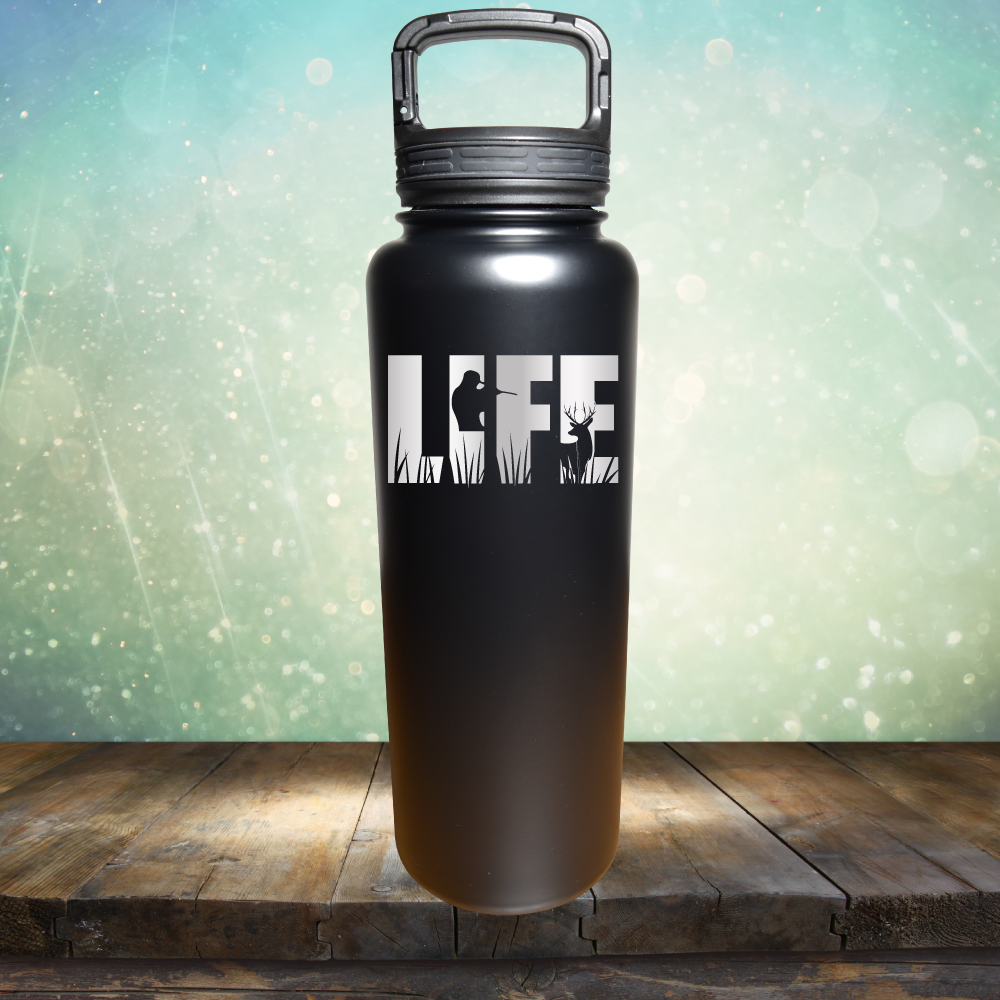 Life Hunting - Laser Etched Tumbler Mug