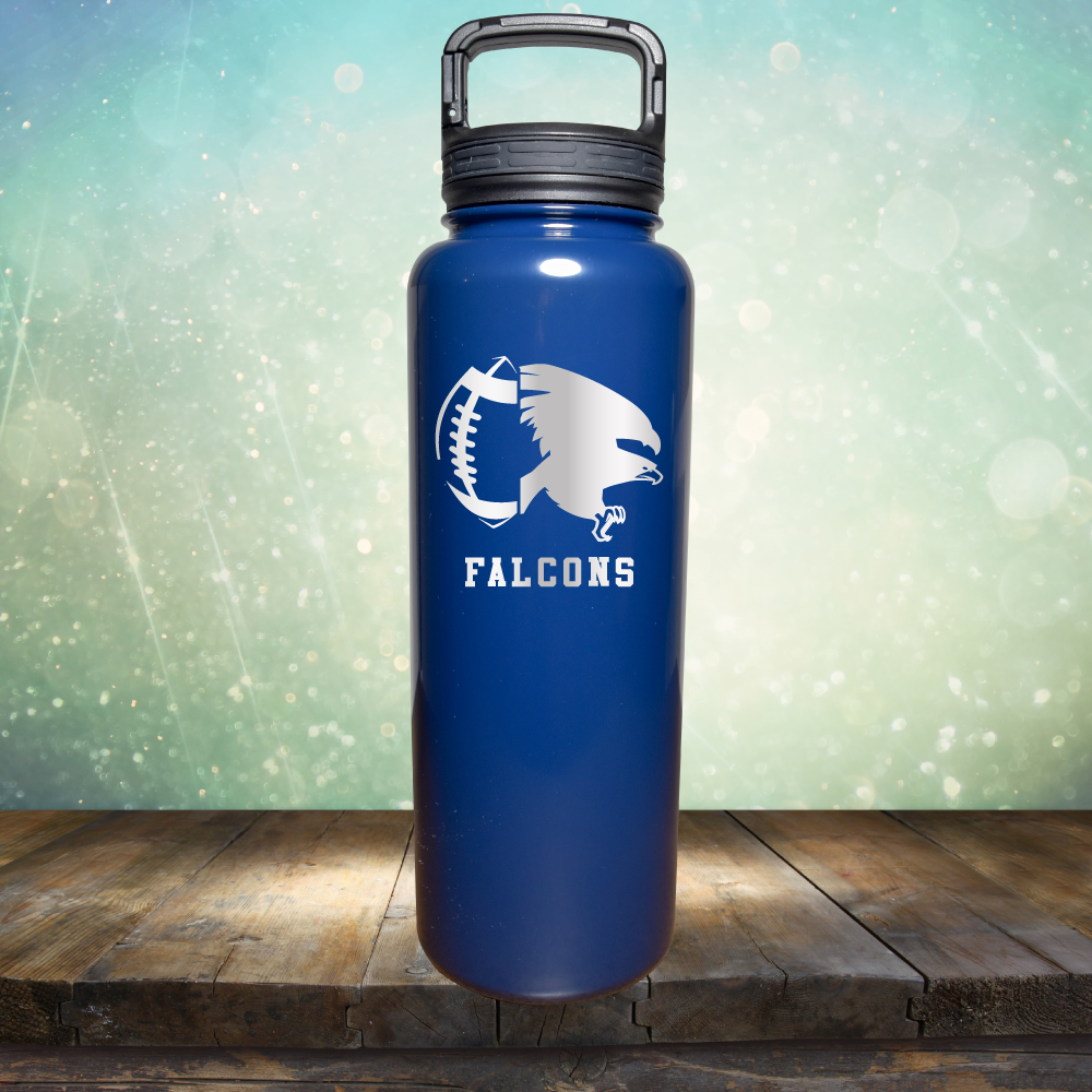 Falcons Football - Laser Etched Tumbler Mug