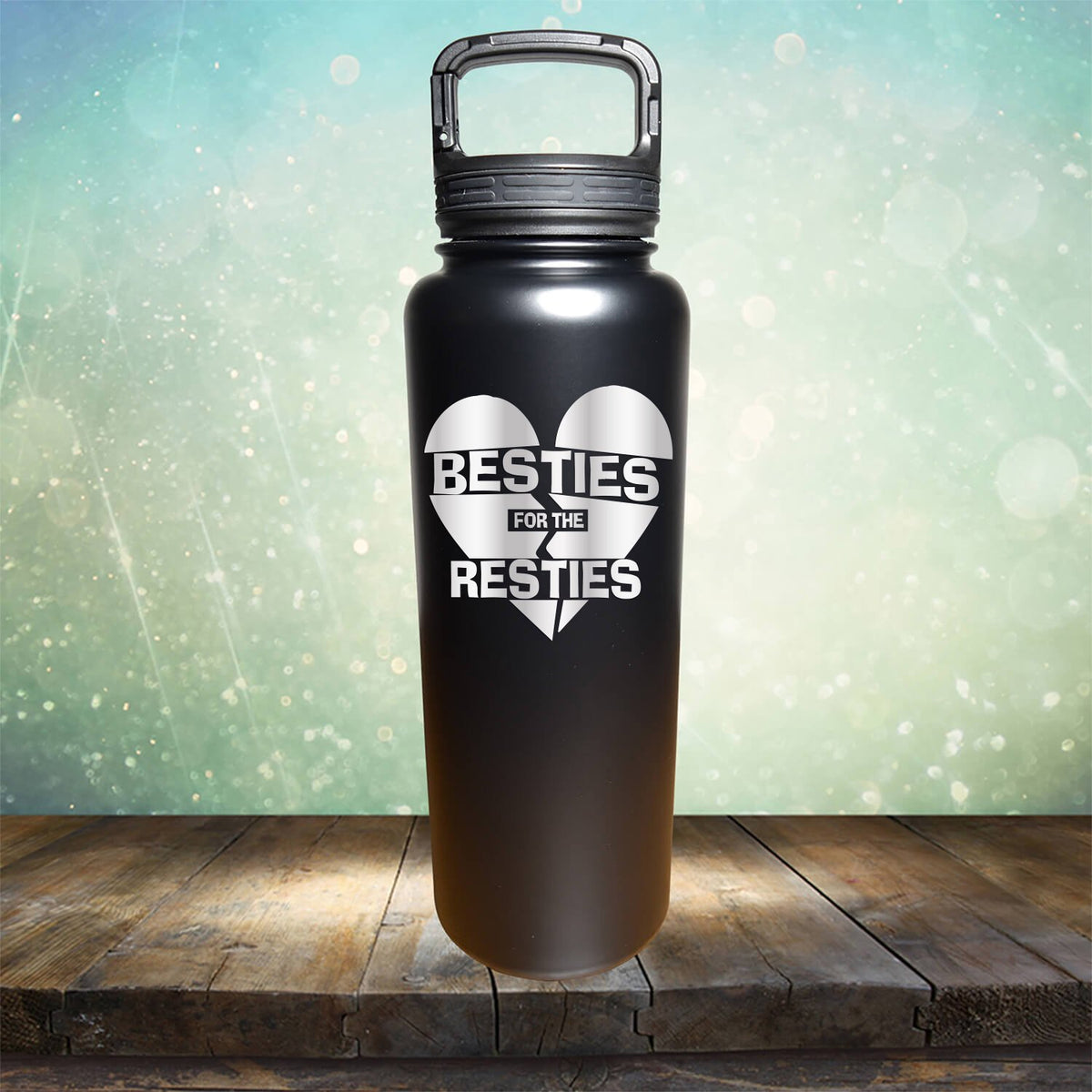 Besties For The Resties - Laser Etched Tumbler Mug