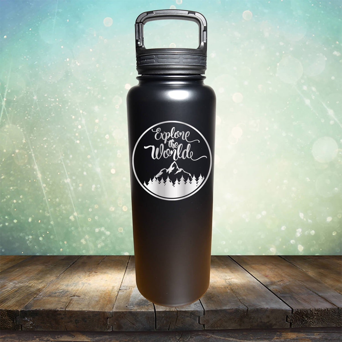 Explore The World - Laser Etched Tumbler Mug