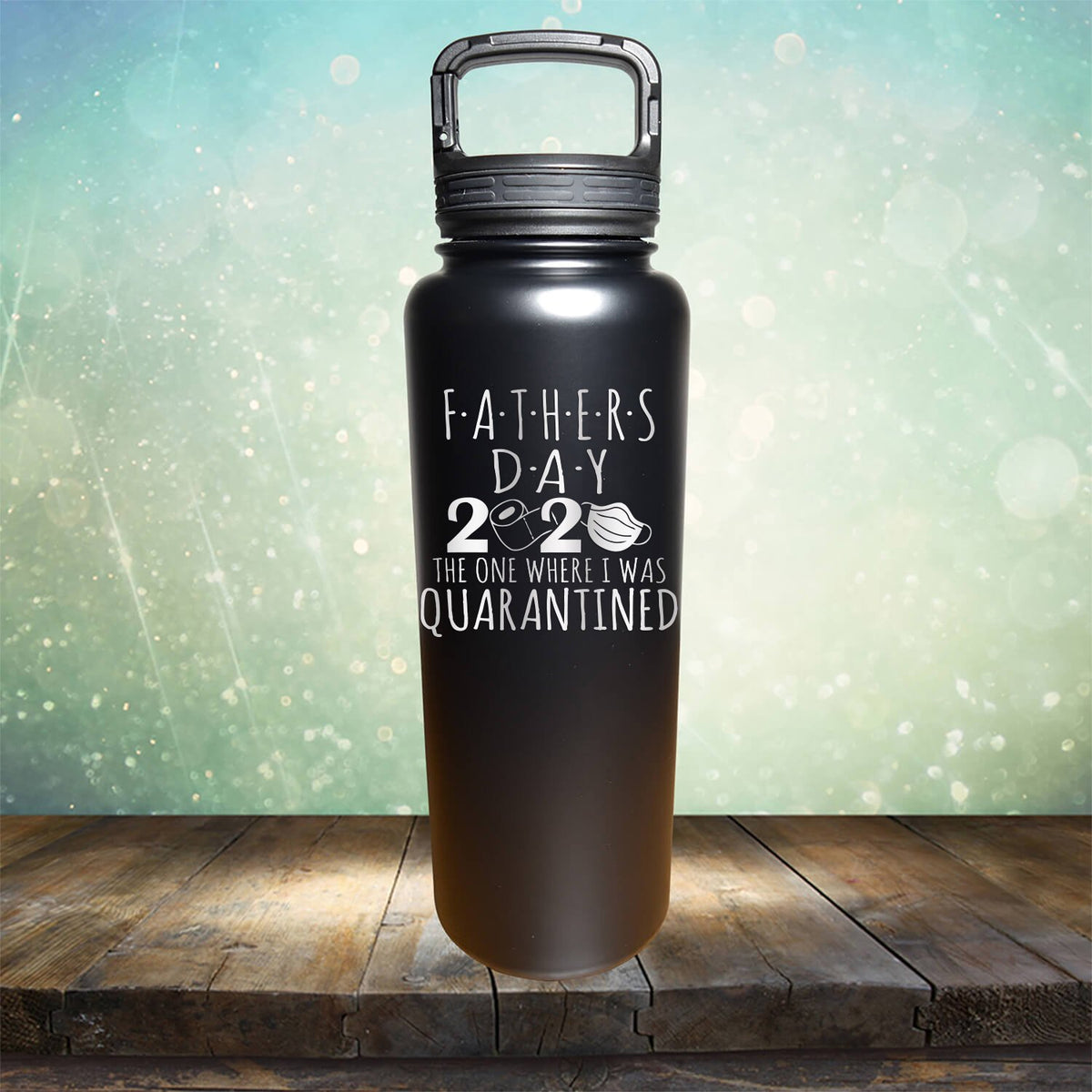 Fathers Day 2020 The One Where I Was Quarantined - Laser Etched Tumbler Mug