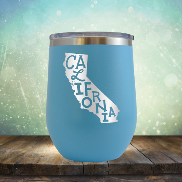 California Outline - Stemless Wine Cup