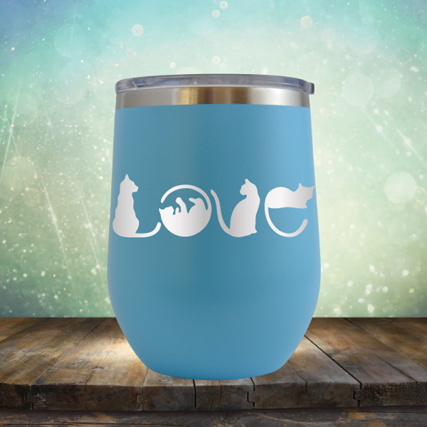 Cat Love - Stemless Wine Cup