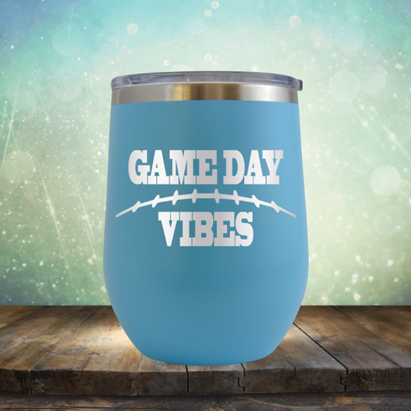 Game Day Vibes Football - Stemless Wine Cup