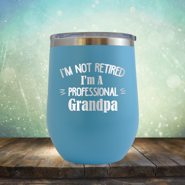 Professional Grandpa - Stemless Wine Cup