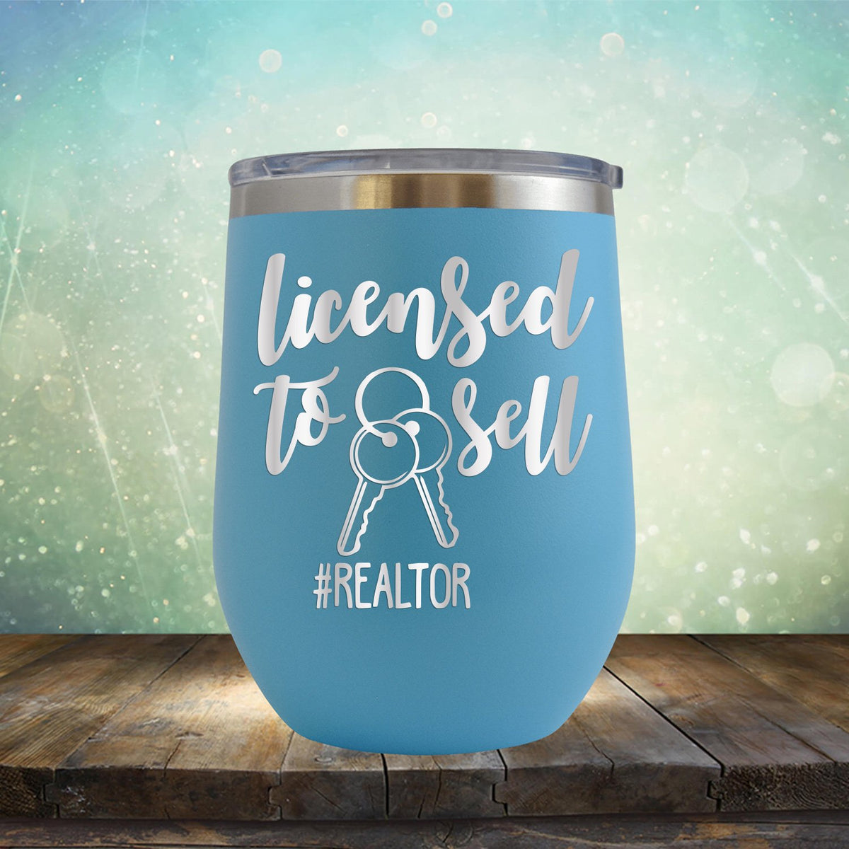 Licensed To Sell - Stemless Wine Cup