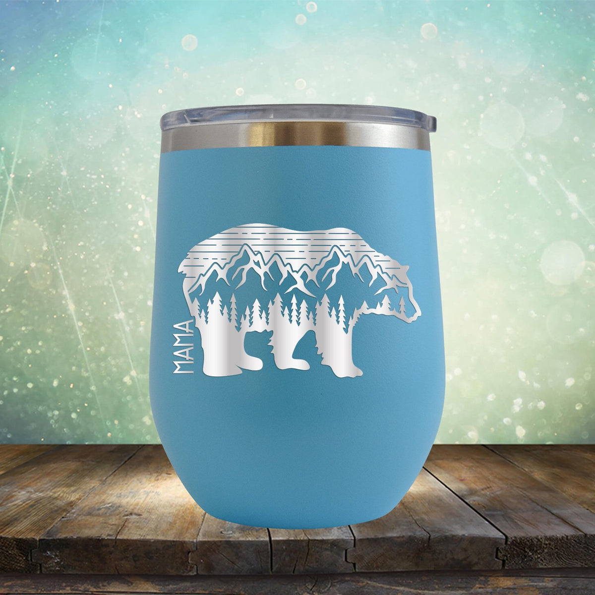 Mama Bear Adventure - Stemless Wine Cup