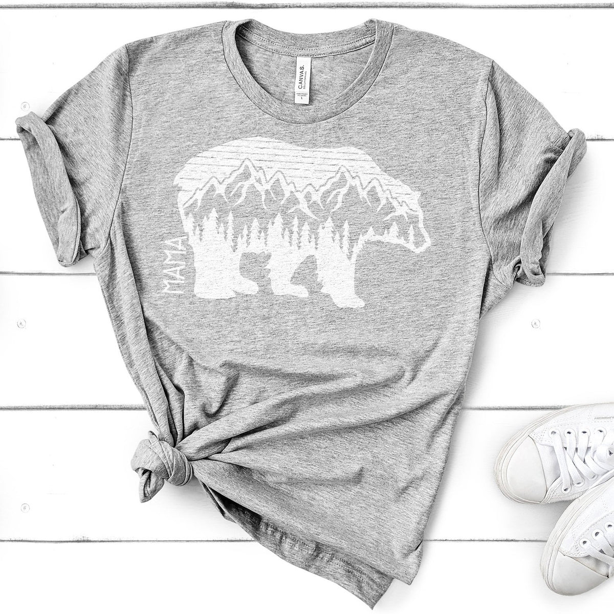 Mama Bear Adventure - Short Sleeve Tee Shirt