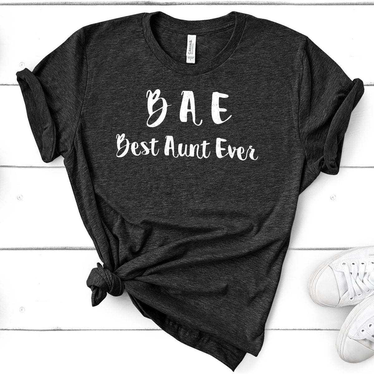 BAE Best Aunt Ever - Short Sleeve Tee Shirt