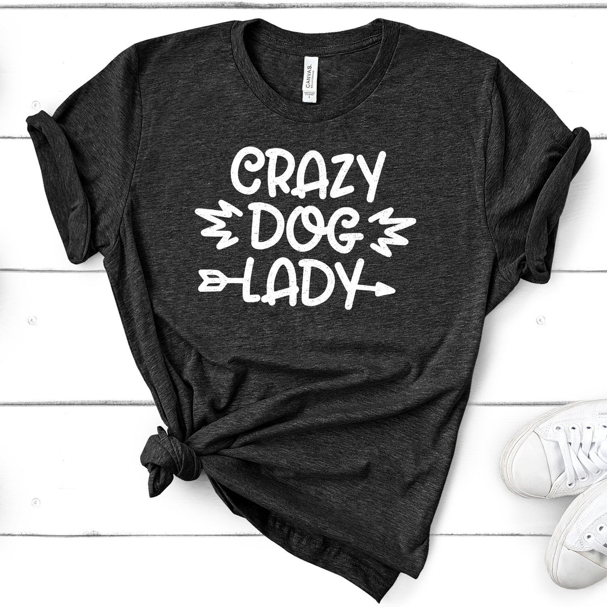 Crazy Dog Lady - Short Sleeve Tee Shirt