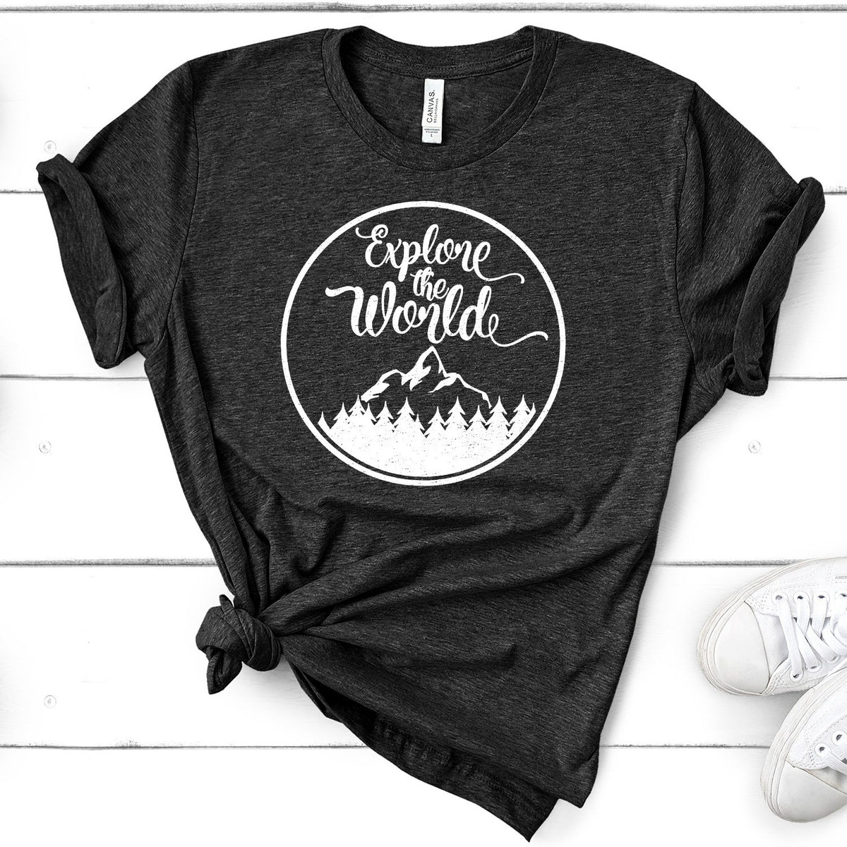 Explore The World - Short Sleeve Tee Shirt