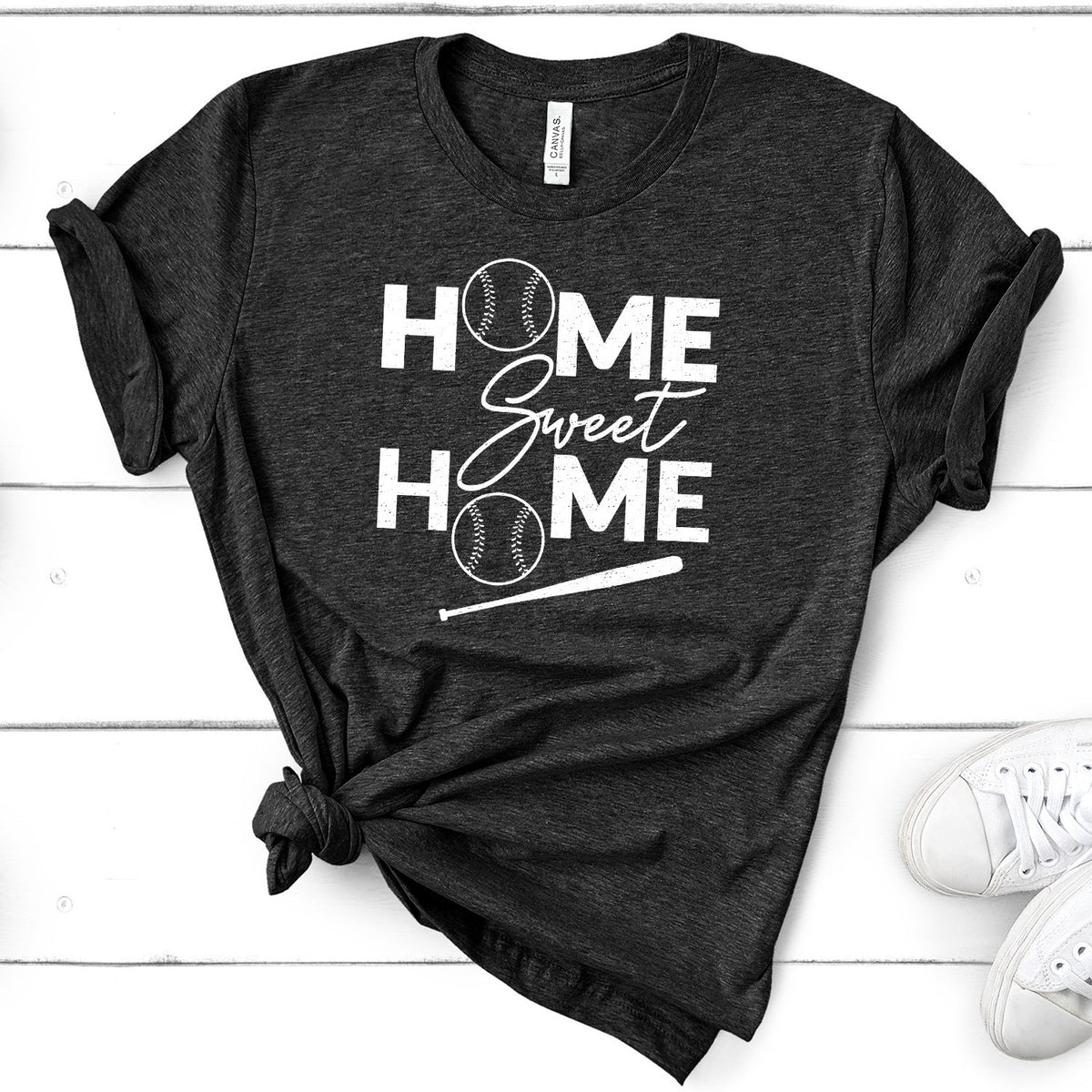 Home Sweet Home Baseball - Short Sleeve Tee Shirt