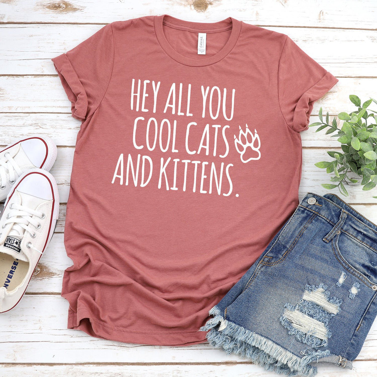 Hey All You Cool Cats and Kittens - Short Sleeve Tee Shirt