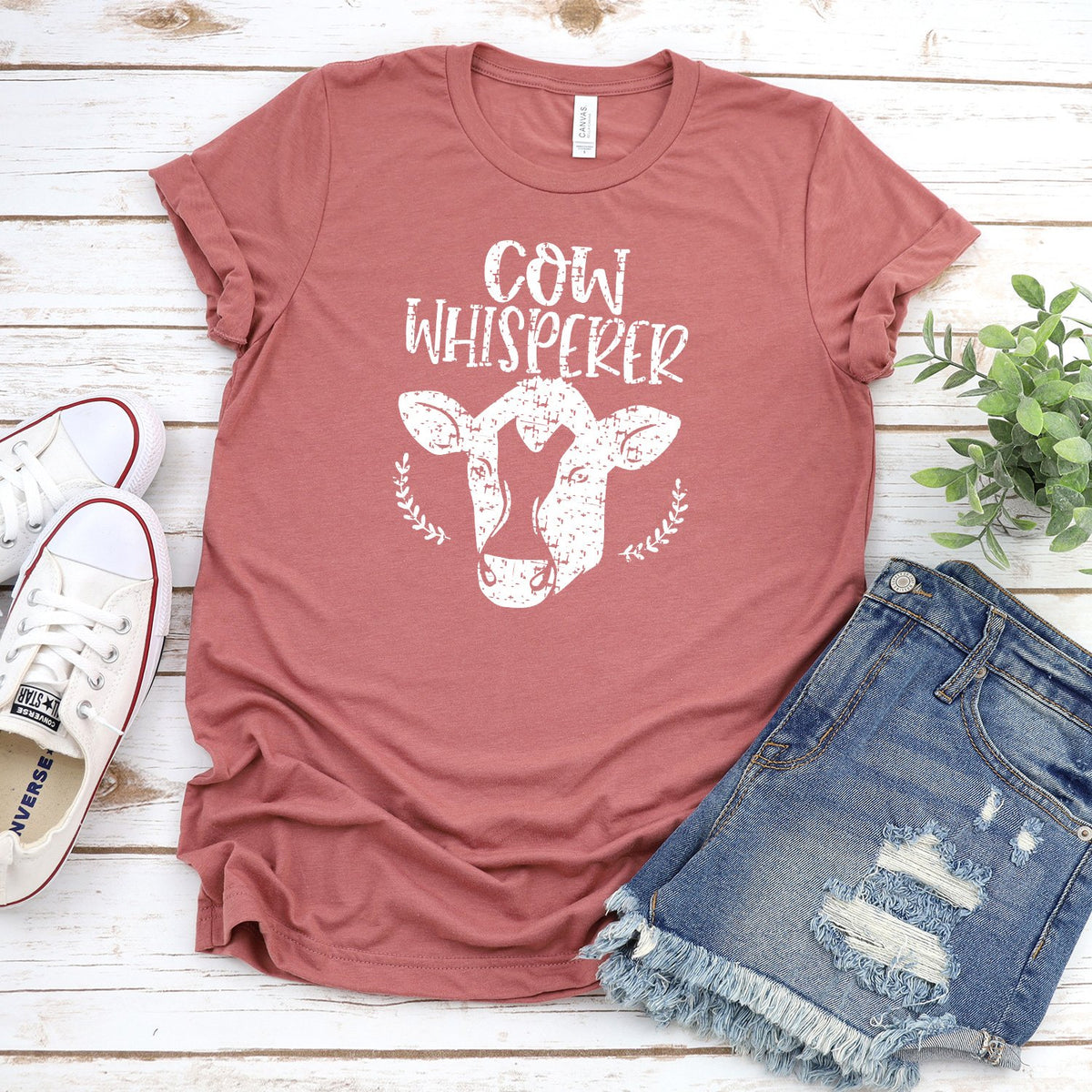 Cow Whisperer - Short Sleeve Tee Shirt