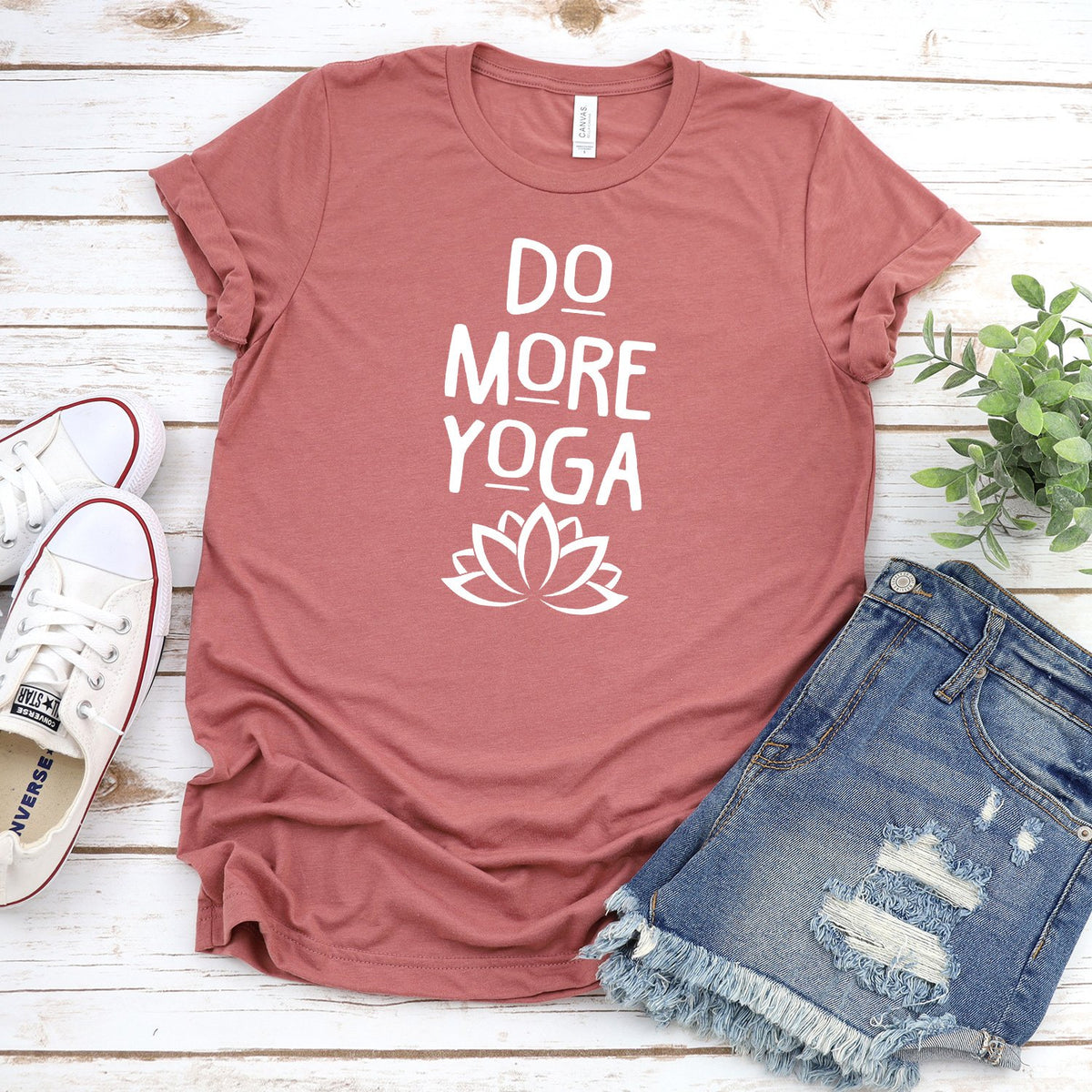 Do More Yoga - Short Sleeve Tee Shirt