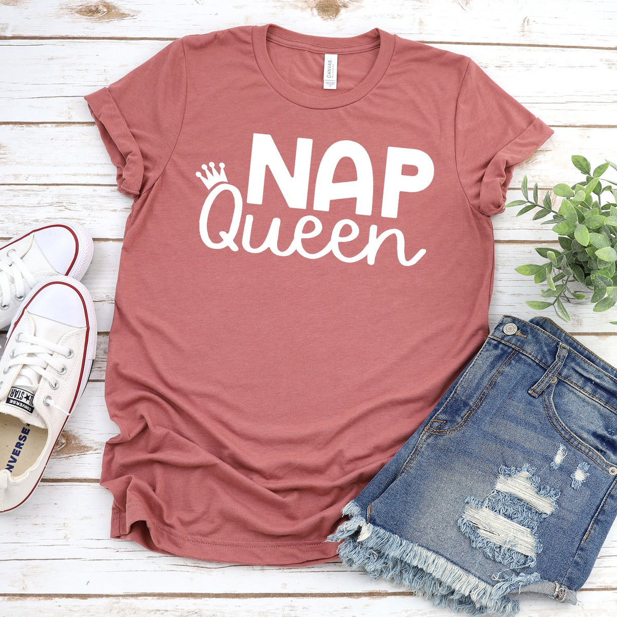 Nap Queen - Short Sleeve Tee Shirt