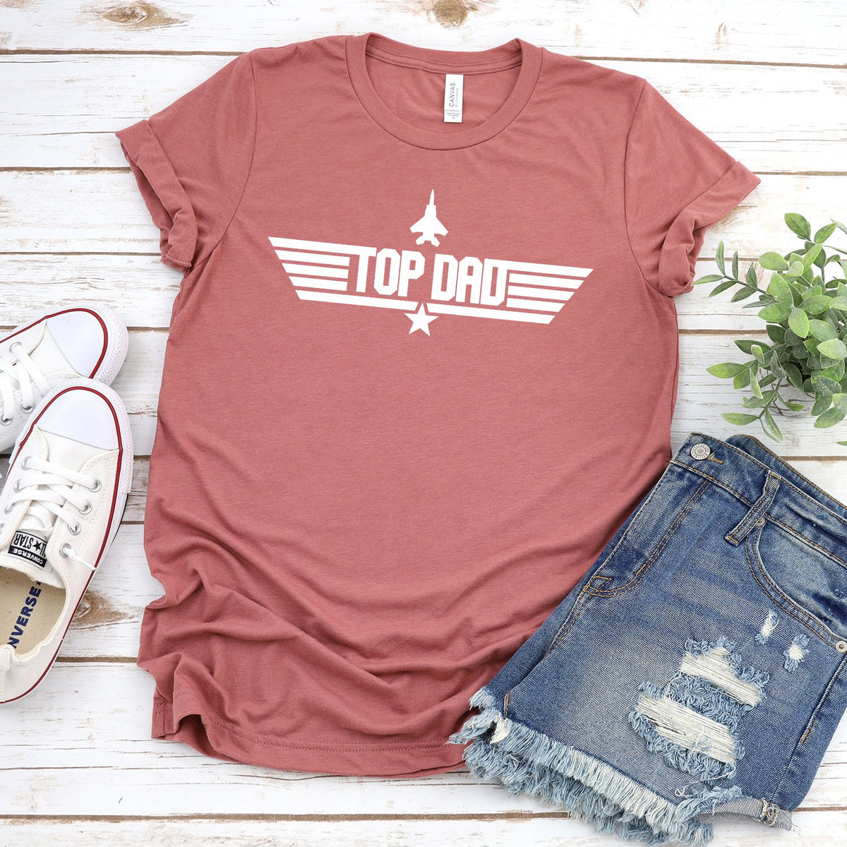 Top Dad - Short Sleeve Tee Shirt