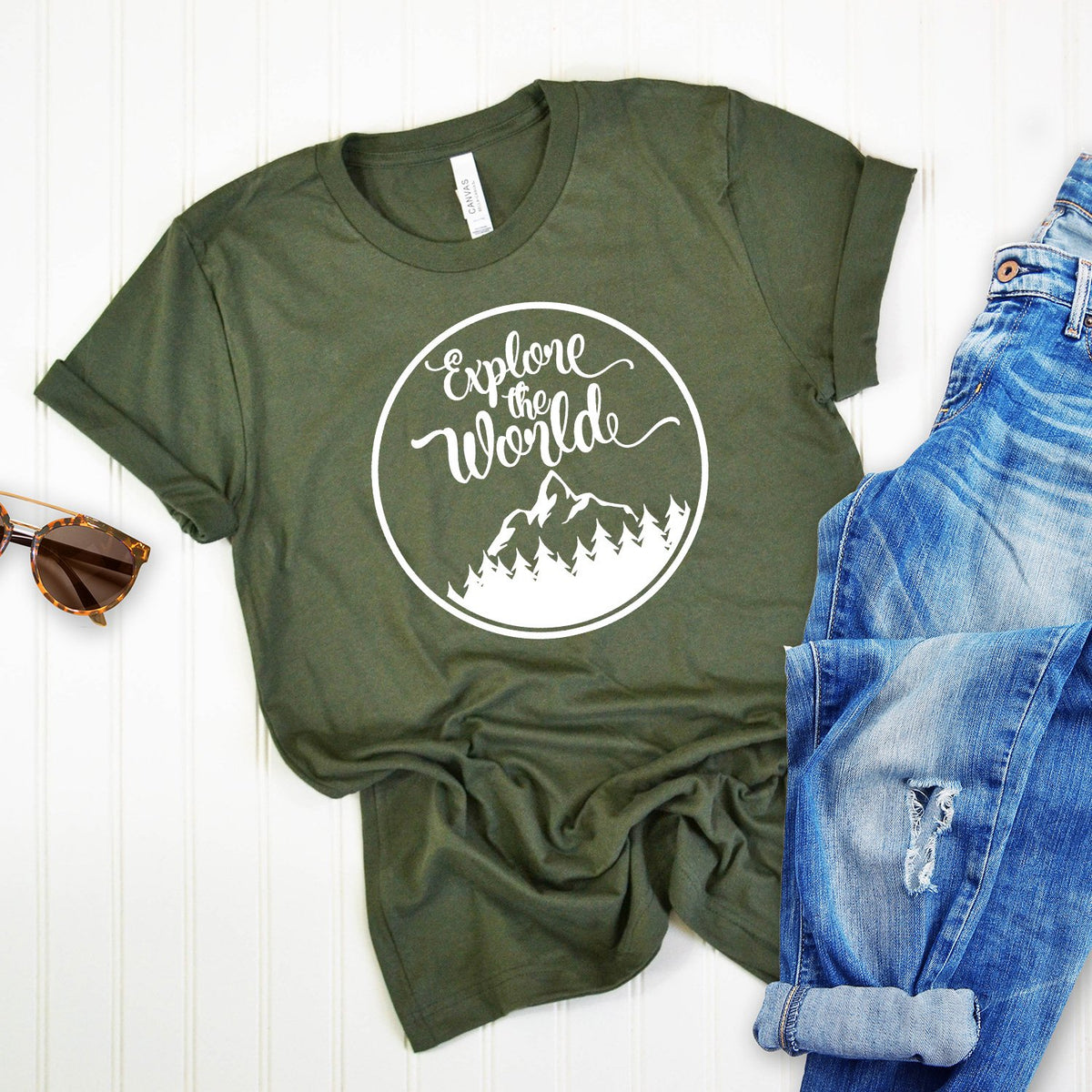 Explore The World - Short Sleeve Tee Shirt