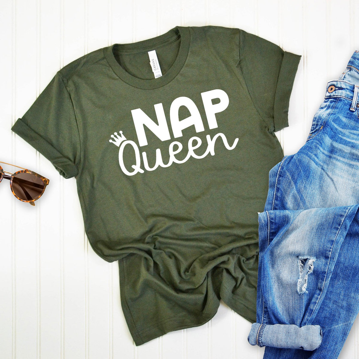 Nap Queen - Short Sleeve Tee Shirt