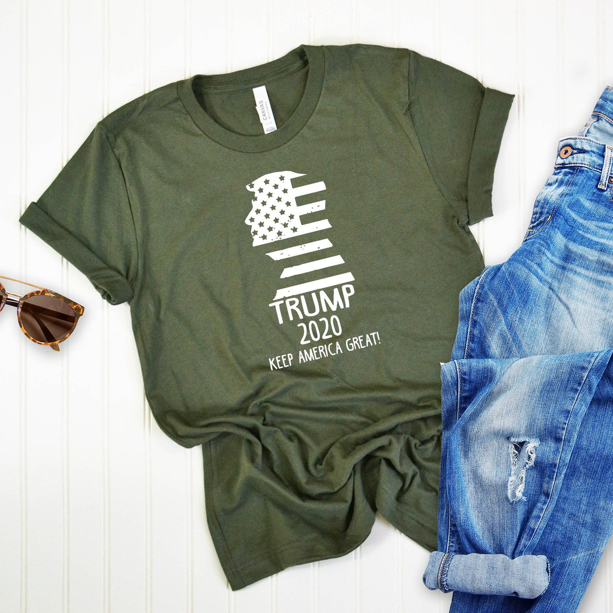 Trump 2020 Keep America Great - Short Sleeve Tee Shirt