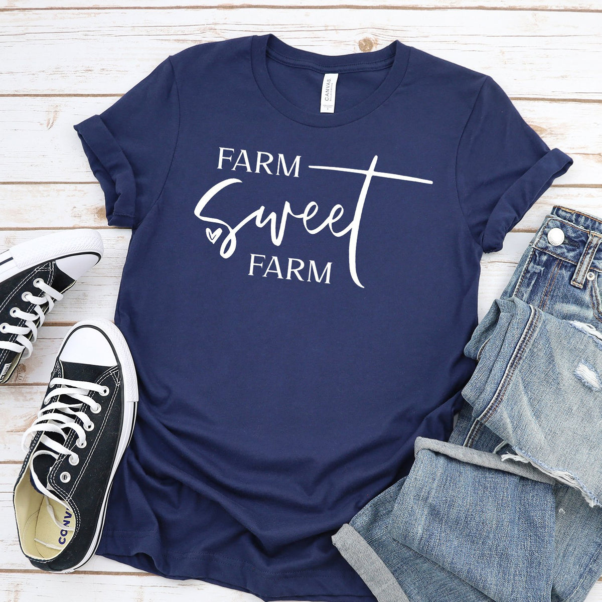 Farm Sweet Farm - Short Sleeve Tee Shirt