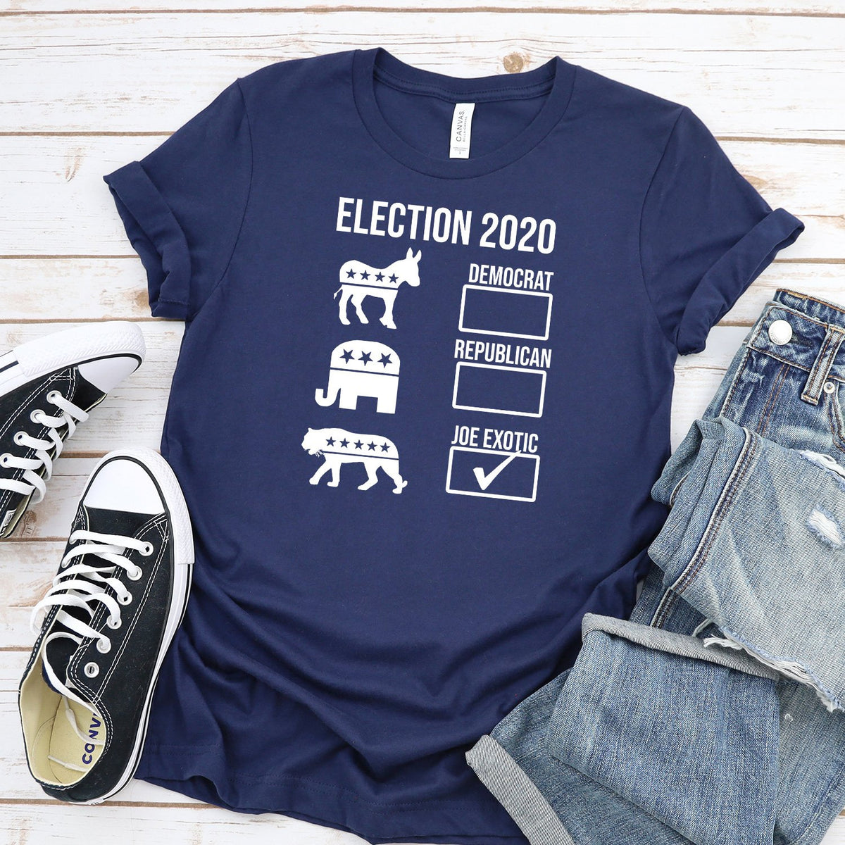 Joe Exotic Election 2020 - Short Sleeve Tee Shirt
