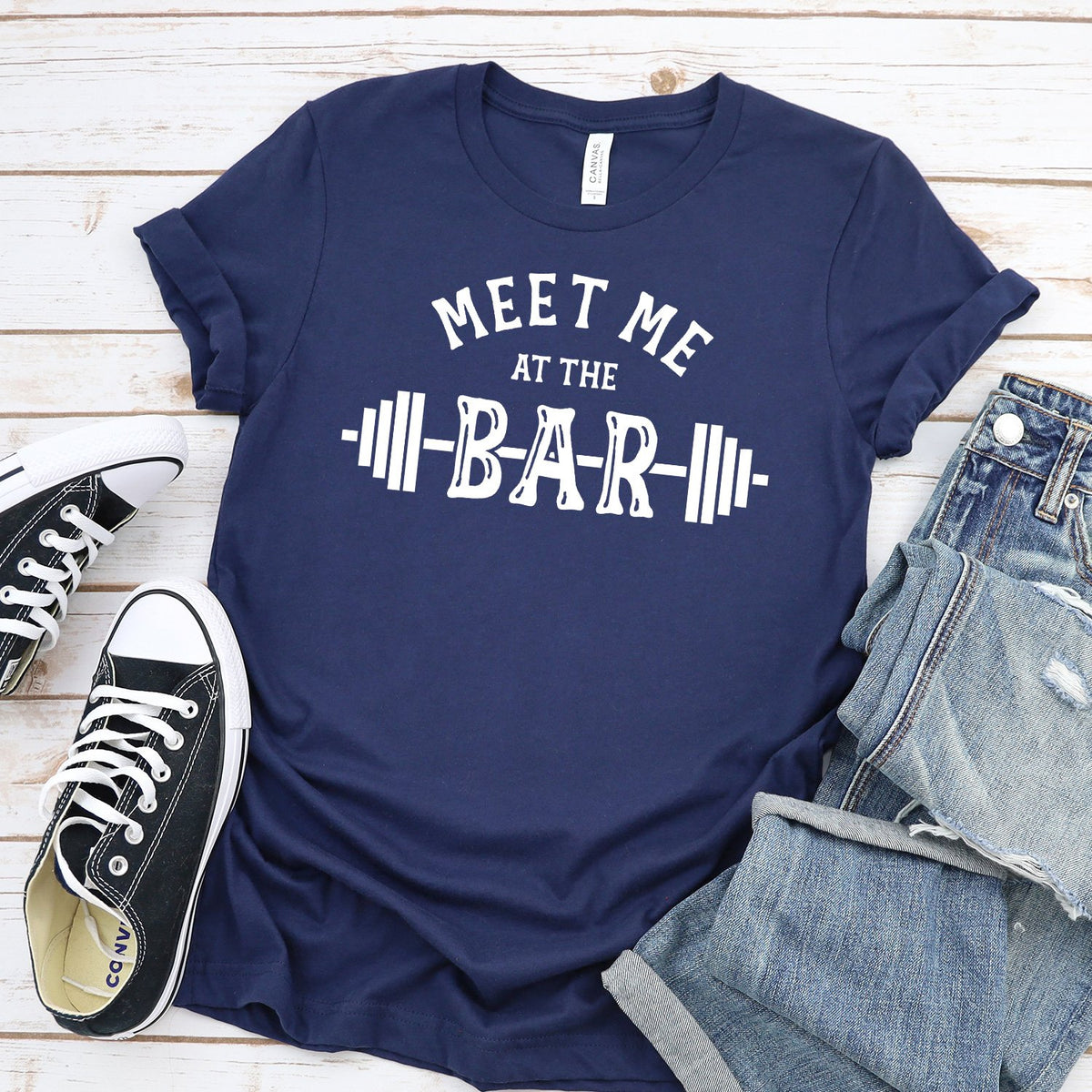 Meet Me At The Bar - Short Sleeve Tee Shirt