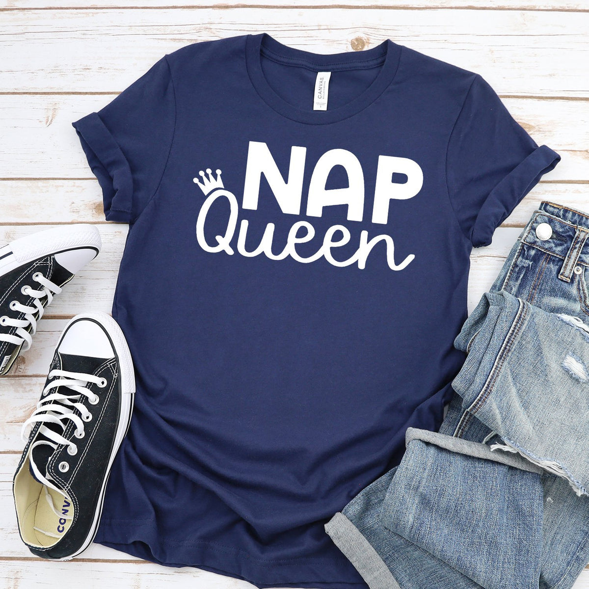 Nap Queen - Short Sleeve Tee Shirt