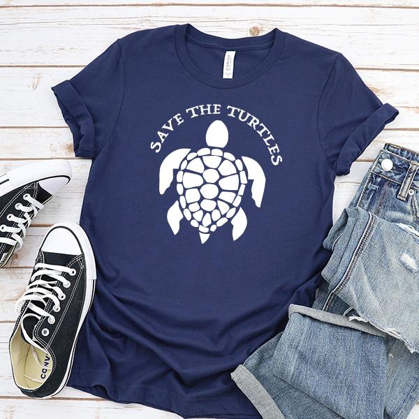 Save The Turtles - Short Sleeve Tee Shirt