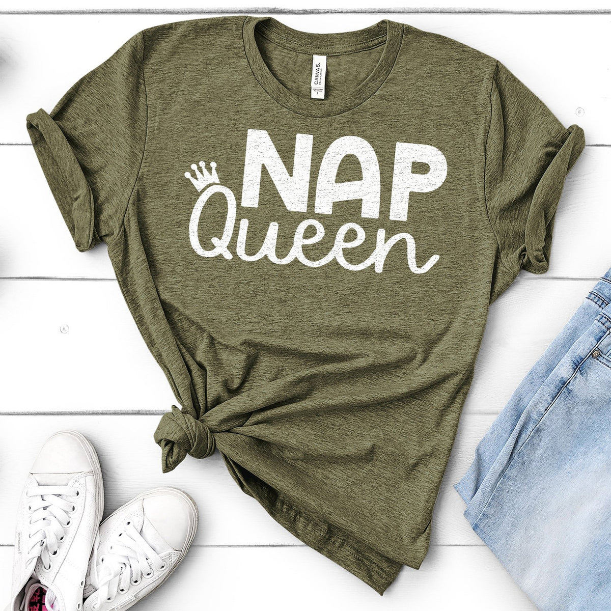 Nap Queen - Short Sleeve Tee Shirt