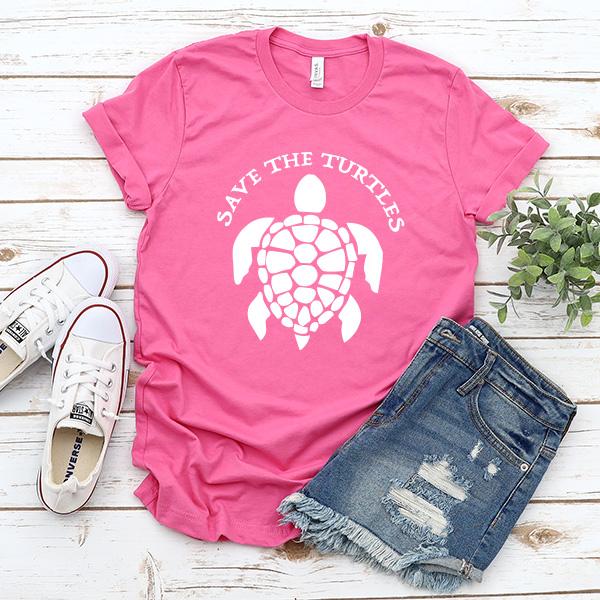 Save The Turtles - Short Sleeve Tee Shirt