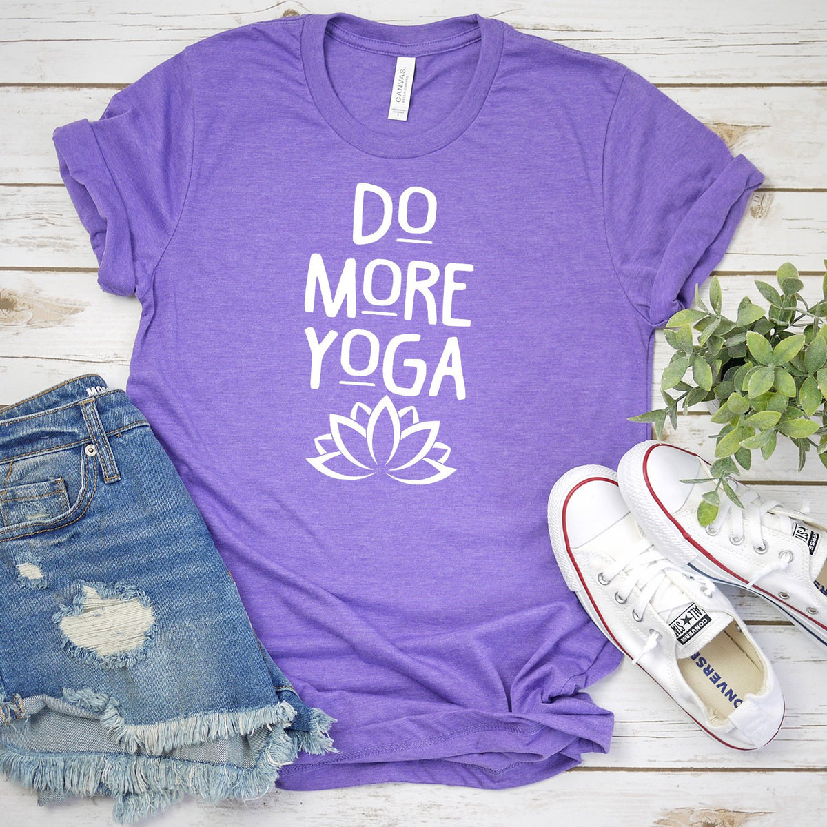 Do More Yoga - Short Sleeve Tee Shirt