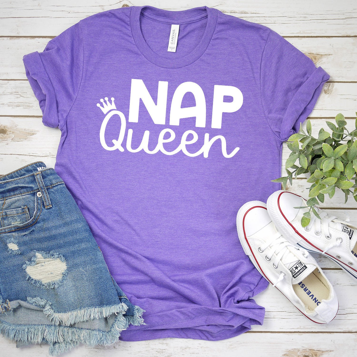 Nap Queen - Short Sleeve Tee Shirt