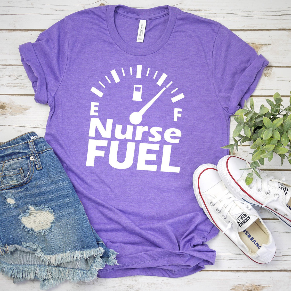 Nurse Fuel - Short Sleeve Tee Shirt