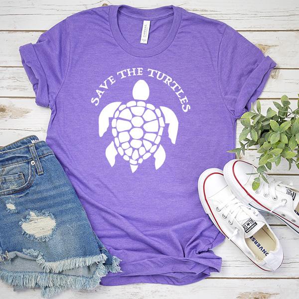 Save The Turtles - Short Sleeve Tee Shirt