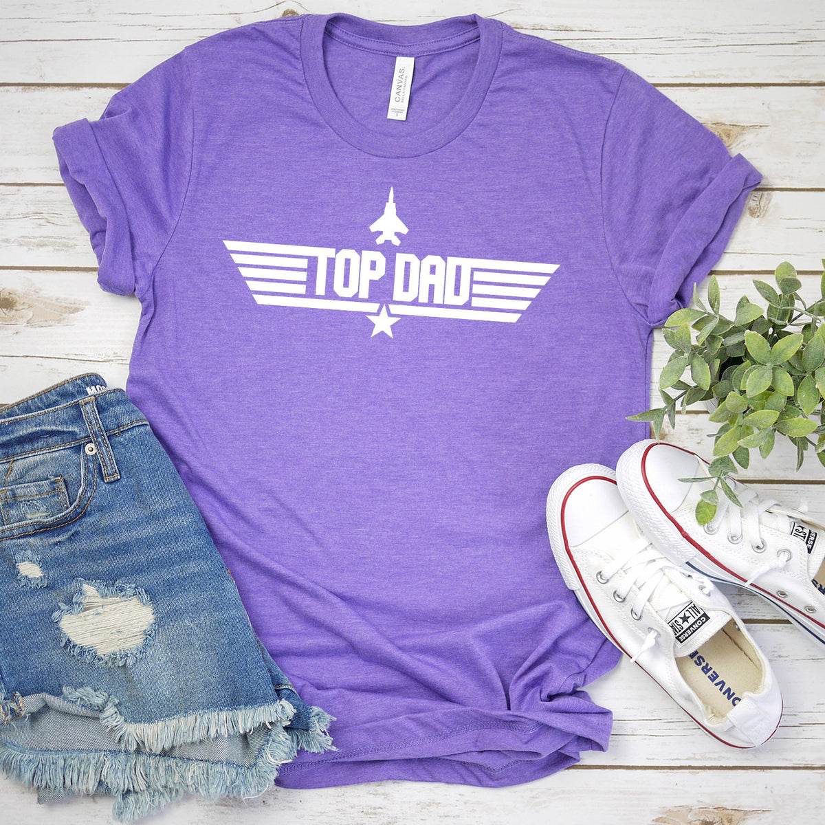 Top Dad - Short Sleeve Tee Shirt