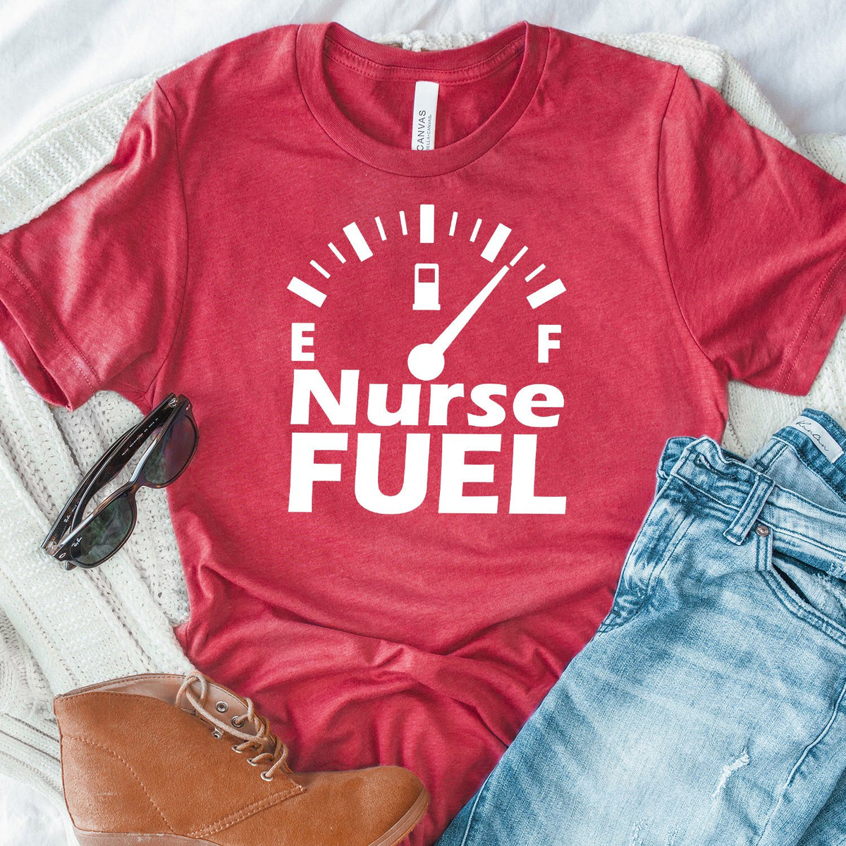 Nurse Fuel - Short Sleeve Tee Shirt