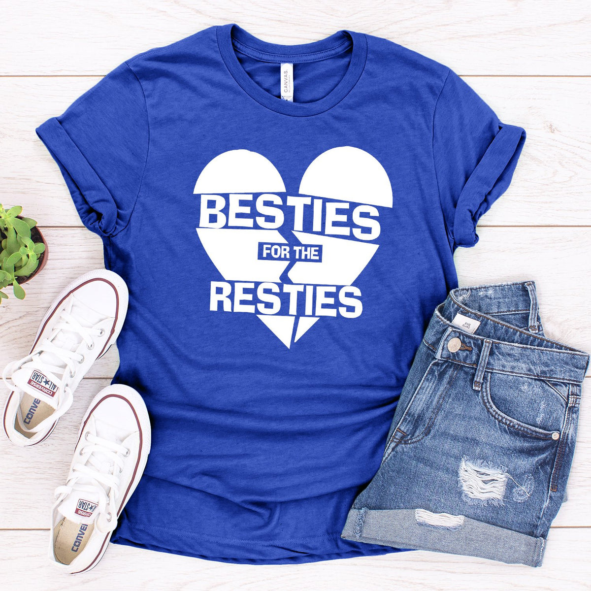Besties For The Resties - Short Sleeve Tee Shirt