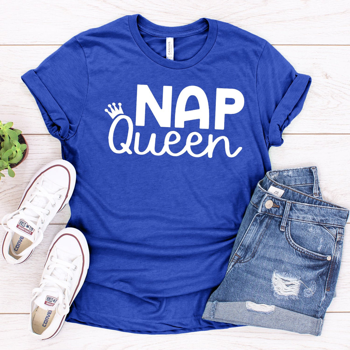 Nap Queen - Short Sleeve Tee Shirt