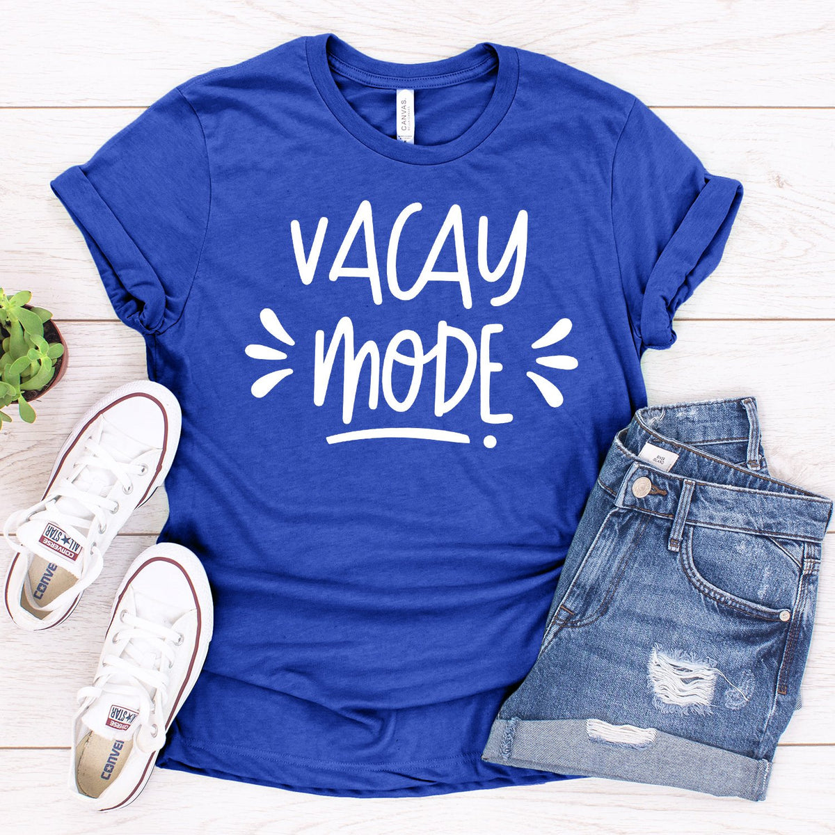 Vacay Mode - Short Sleeve Tee Shirt